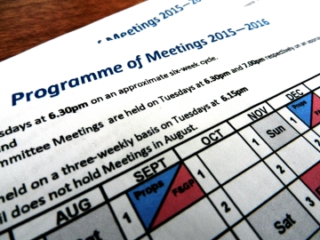 Program of Meetings